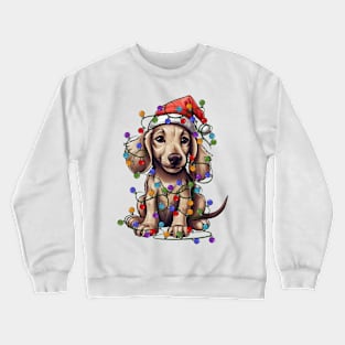 Christmas Puppy Crewneck Sweatshirt